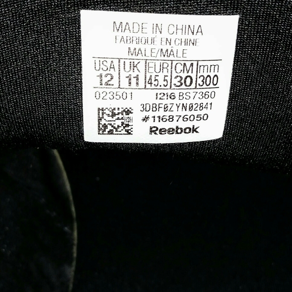 Reebok Grey Men's (Size 12) Athletic Shoes - Picture 8 of 8